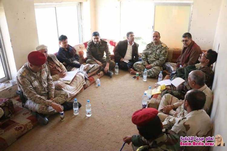 تعز: قيادة اللواء 22 ميكا تعيد عملية تدوير قادة الكتائب لتكريس العقيدة الوطنية وتعزيز المهارات القتالية