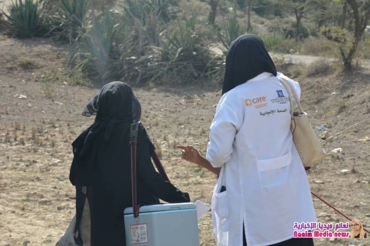 *تدشين الحملة الوطنية للتحصين ضد شلل الأطفال في مديرية جبل حبشي*.