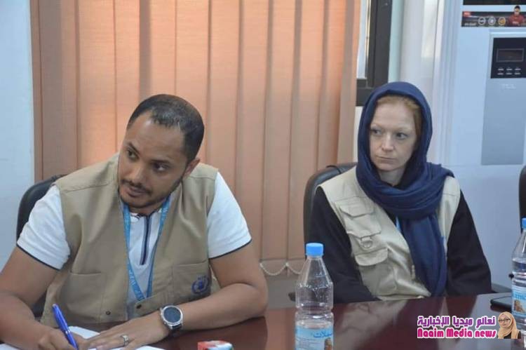 يناقش برنامج الغذاء العالمي باليمن آلية صرف المساعدات الغذائية للمستهدفين مع المخلافي