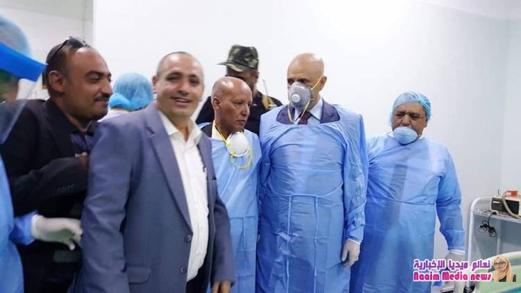 محافظ تعز يفتتح مركز العزل الصحي لمواجهة كورونا في المحافظة