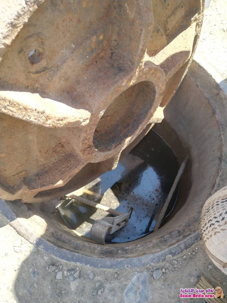 الشاجري يطلع على الأضرار التي تعرض لها سنترال خور مكسر بعد هطول الامطار وتدفق السيول