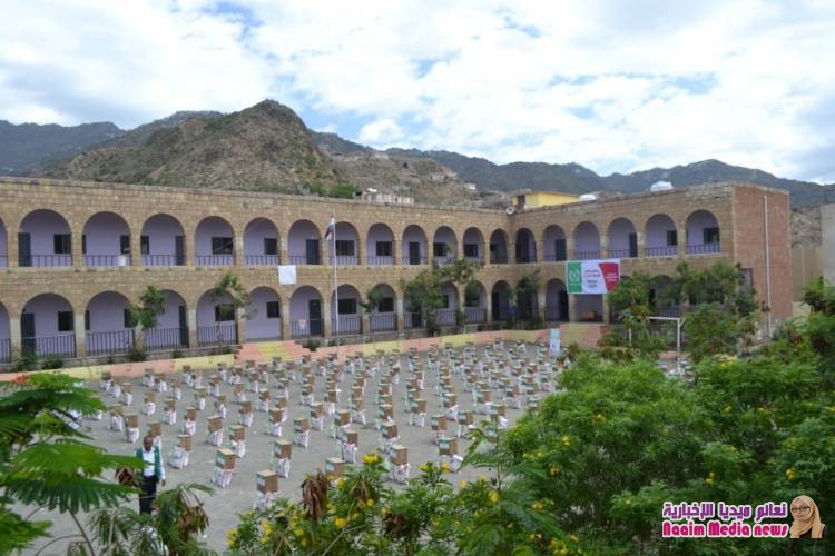 هيئة الأعمال الخيرية – استراليا – تنفذ مشروع توزيع الطرود الرمضانية بمحافظة تعز