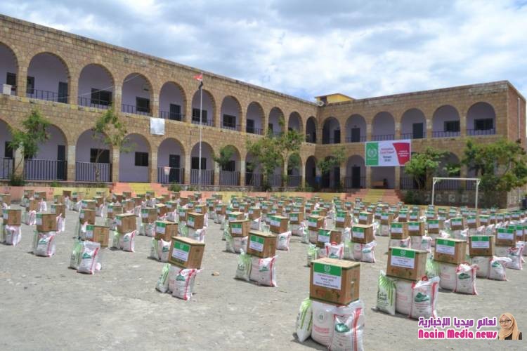 هيئة الأعمال الخيرية – استراليا – تنفذ مشروع توزيع الطرود الرمضانية بمحافظة تعز