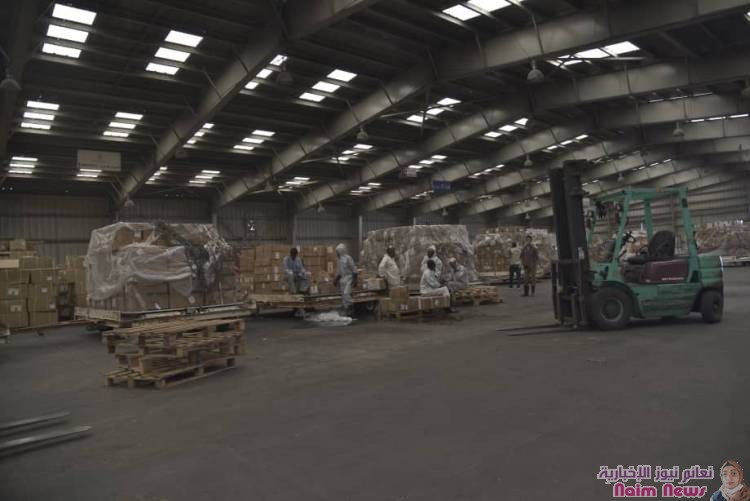 استكمال شحنة الامدادات الطبية المقدمة من مجموعة هائل سعيد أنعم وشركاه