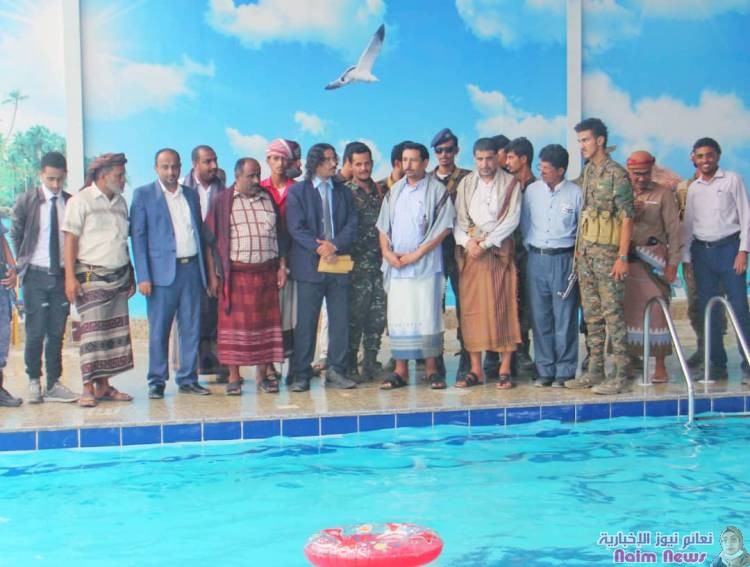 محافظ شبوة يفتتح اول اكاديمية رياضية وحديقة مركزية في مدينة عتق .