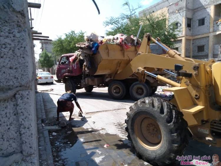 صور ل حملة نظافة شاملة لرفع القمامة ومخلفات الاضاحي بخور مكسر