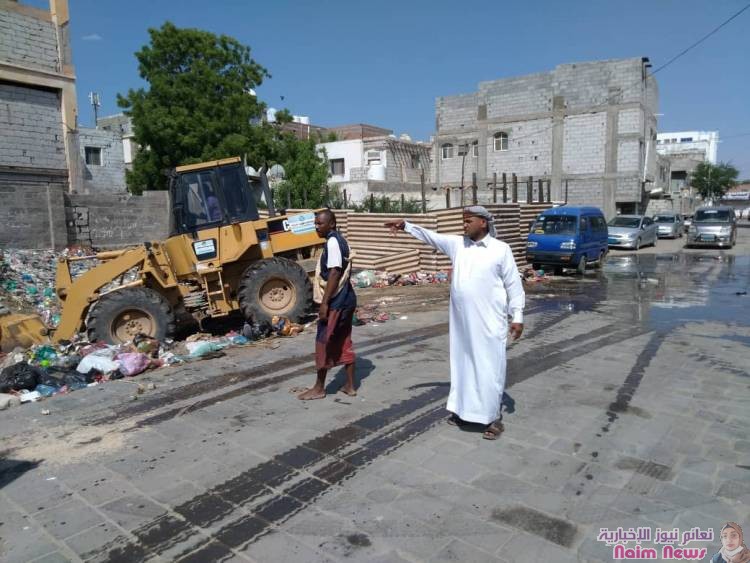 صور ل حملة نظافة شاملة لرفع القمامة ومخلفات الاضاحي بخور مكسر