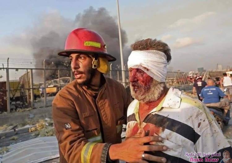 صور تحاكي انفجاربيروت