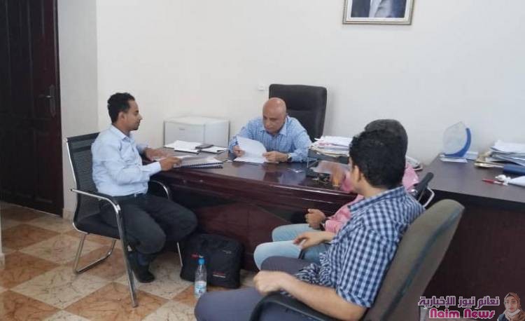 عودة النشاط الرياضي وتأهيل المنشآت ومقار الأندية أبرز مخرجات اللقاء أيمن المخلافي يلتقي قيادة الوزارة ويثمن أهتمام البكري ودعمه أنشطة المحافظة