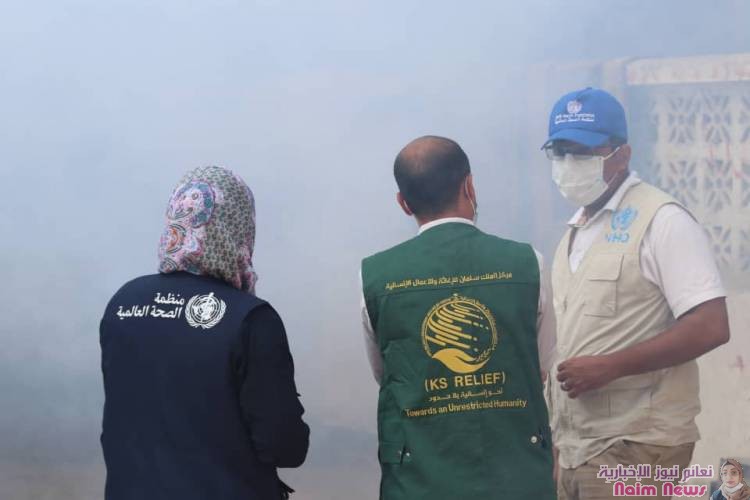 ضمن مشروع مكافحة الملاريا في اليمن.. مركز الملك سلمان للإغاثة يواصل حملة الرش الضبابي بعدن