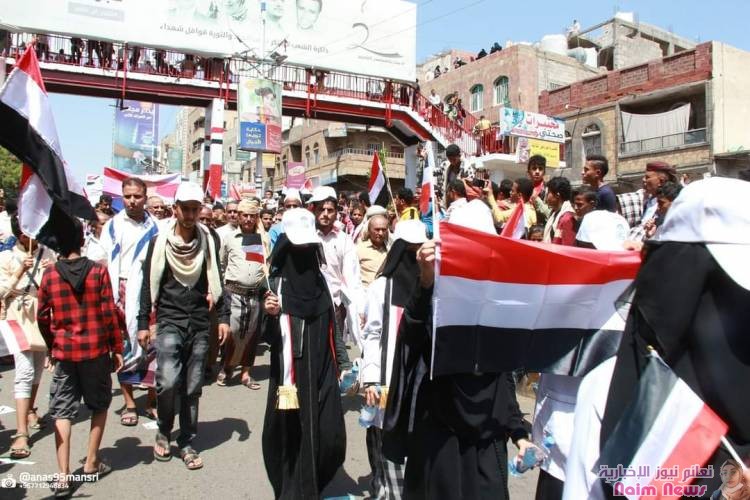 صور تعز تحيي الذكرى الـ ٥٨ لثورة سبتمبر بكرنفال جماهيري حاشد .