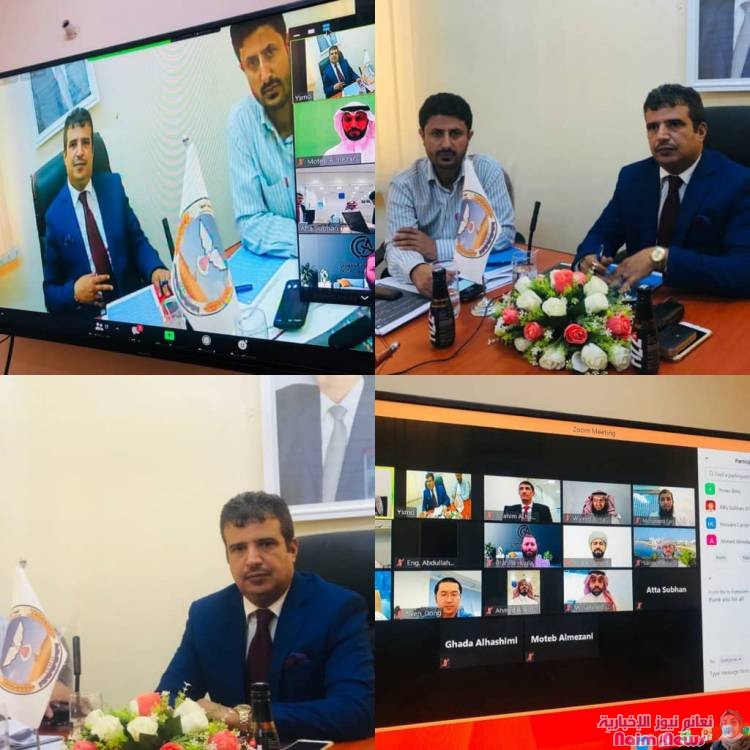 بلادنا ممثلة بالهيئة اليمنية للمواصفات والمقاييس تشارك عن بعد في الاجتماع السابع للجنة الاستشارية لمركز الإعتماد الخليجي (GAC)