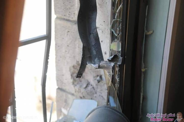 قصف مليشيا الحوثي على مستشفى الامل بتعز