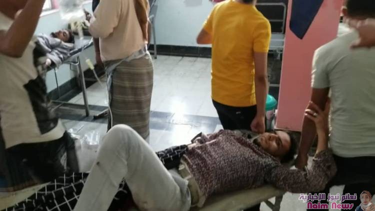 تعز : عاجل في إحصائية أولية إصابة 8 من المدنيين حالة بعضهم خطيرة جراء قصف مليشيا الحوثي الانقلابية لحي سوق الأشبط بمديرية صالة شرق مدينة تعز.