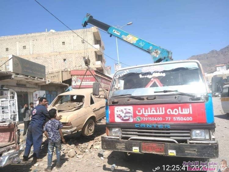 استمرار حملة إزالة العشوائيات من شوارع المدينة