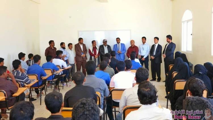 الامين العام هشلة يفتتح معرض شبوة للكتاب