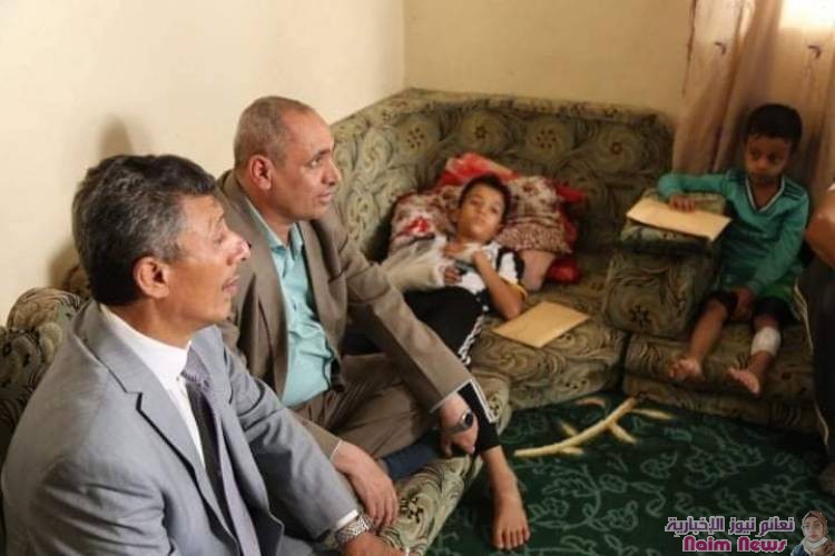 وكيل اول محافظة تعز يدين جريمة قصف مليشيا الحوثي للنادي الاهلي بمدينة تعز 