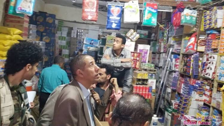 زيارة تفقدية للرقابه علىعلى السلع