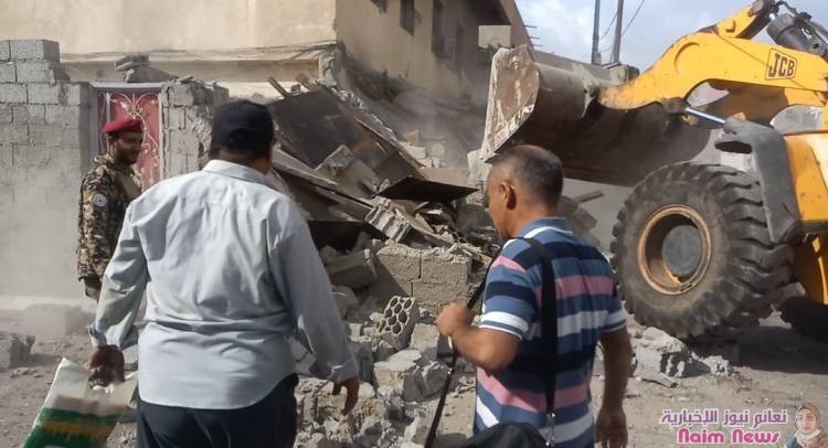 *مدير المنصورة يؤكد حرص قيادة السلطة المحلية على إزالة الإستحداثات العشوائية المخالفة والحفاظ على الممتلكات العامة والخاصة