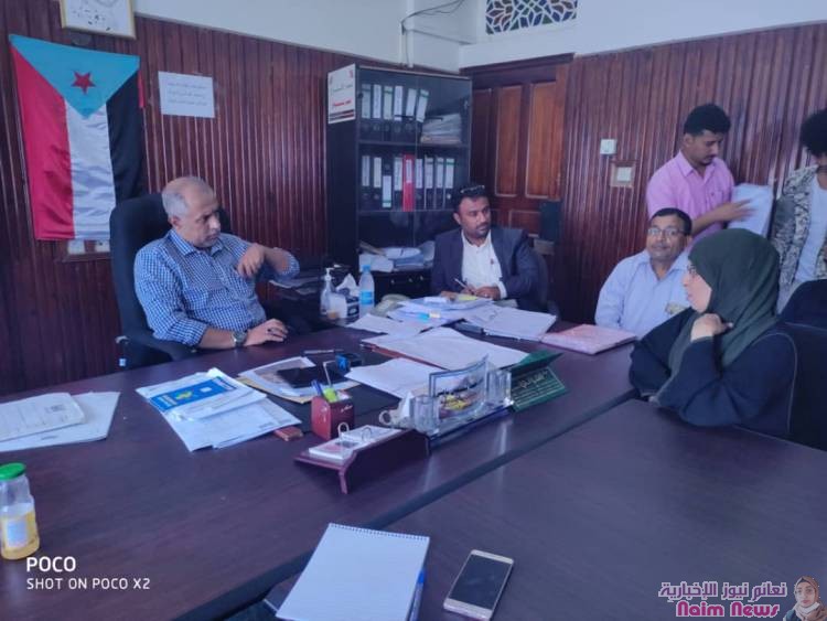 مدير عام رياض الاطفال بوزارة التربية تلتقي مأموري مديرتي البريقة والمنصورة بعدن 