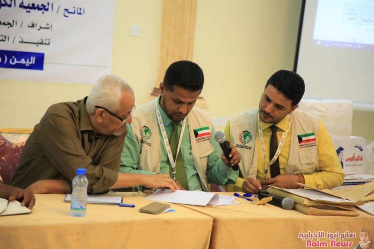 بتمويل من الجمعية الكويتية للإغاثة فتح مضاريف مشروع حفر 10 آبار ارتوازية استبدالية بحقل بئر ناصر*