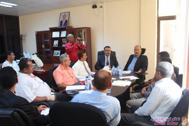 الوالي يلتقي اللجنة الخاصة بالرقابة لاتلاف المواد الغذائية الفاسدة بعدن