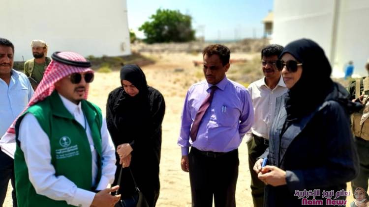 شركة النفط بعدن تخصص خزان وقود للمنحة السعودية للكهرباء 