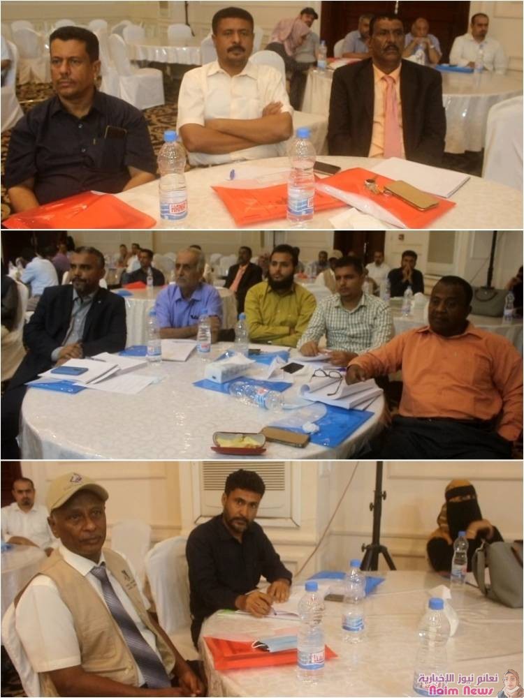 لقاء تشاوري مع اصحاب المصلحة لمشروع الخدمات الحضرية الطارئ في أبين