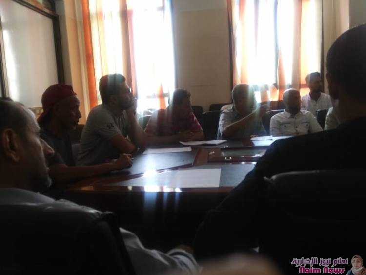 اجتماع بين مكتب الشباب والرياضة ورؤساء فروع الاتحادات الرياضية والأندية يقر تدشين النشاط الرياضي في تعز 