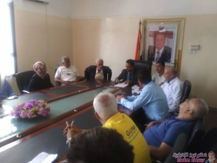اجتماع بين مكتب الشباب والرياضة ورؤساء فروع الاتحادات الرياضية والأندية يقر تدشين النشاط الرياضي في تعز 