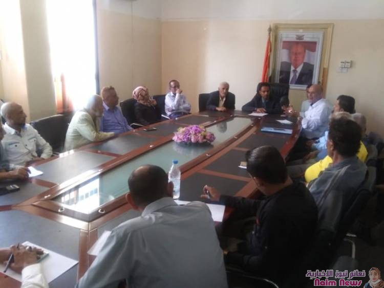 اجتماع بين مكتب الشباب والرياضة ورؤساء فروع الاتحادات الرياضية والأندية يقر تدشين النشاط الرياضي في تعز 