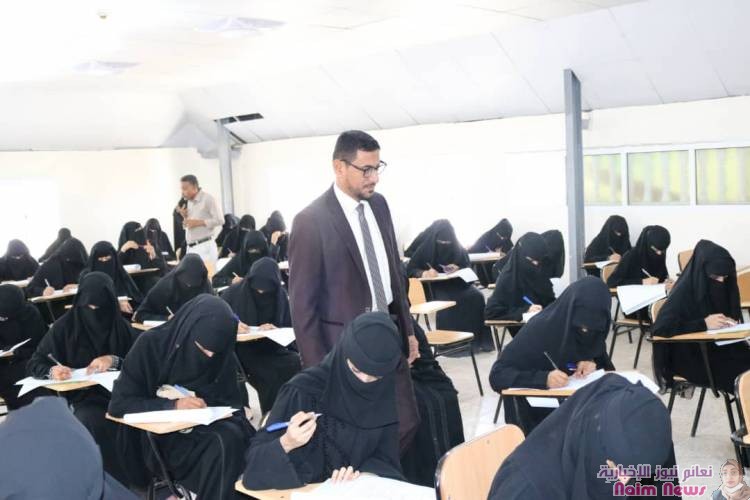 لمروق يدشن امتحانات الفضل الثاني بجامعة القرآن الكريم بشبوة