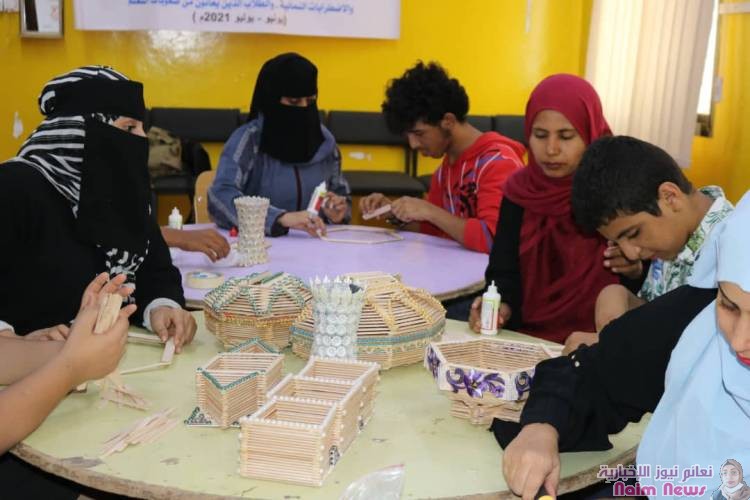 مؤسسة الحياة للتدخل المبكر بعدن تختتم اعمال المخيم الصيفي  للطلاب ذوي الهمم . 