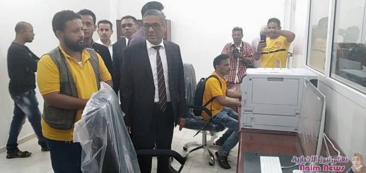 مطابع الكتاب المدرسي فرع المعلا  تدشن العمل بأجهزة تجهيز الصفائح بالكمبيوتر (CTP)