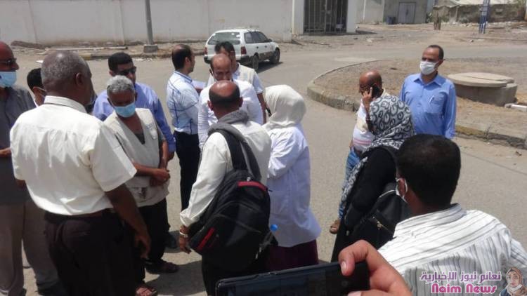 تنفيذا لتوجيهات وزير الصحة فريق هندسي يدشن تسليم مواقع انشاء محطات الاوكسجين ضمن مشروع الاوكسجين الوطني