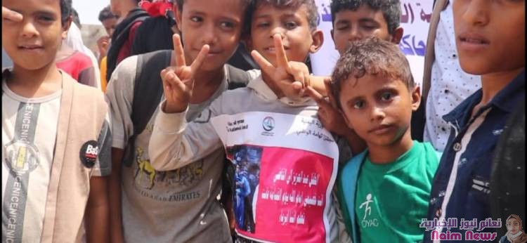 أبناء تهامه ينظمون وقفة احتجاجية ضد جرائم الحوثي والصمت الدولي 