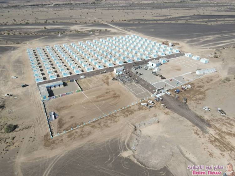 افتتاح قرية يمن الخير في محافظة لحج