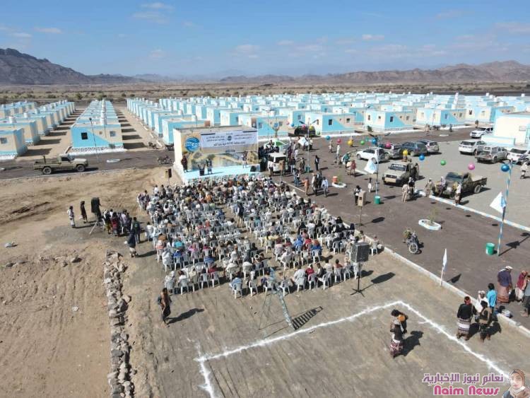 افتتاح قرية يمن الخير في محافظة لحج