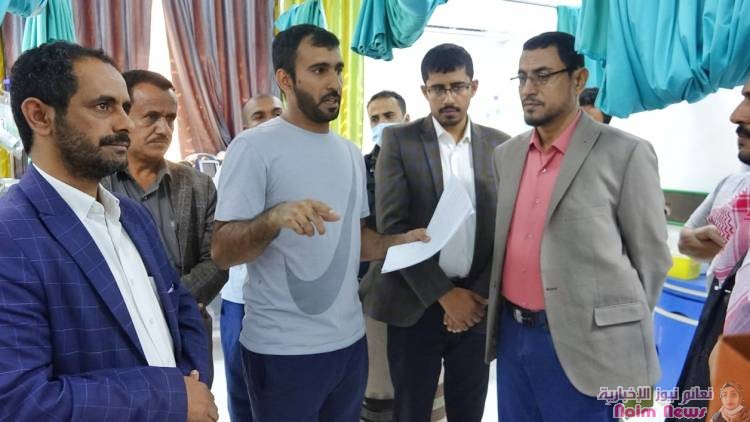 زارو عددا من المستشفيات.   مناقشة آليات تنسيق الخدمات الطبية للجرحى بشبوة .