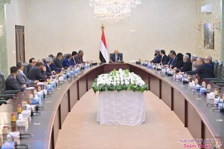 رئيس وأعضاء مجلس القيادة يعقدون أول اجتماع بالسلطة القضاىب