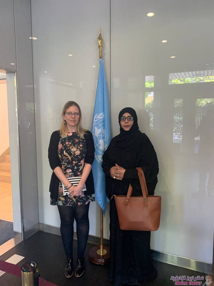 عضو مجلس القضاء الأعلى القاضي صباح العلواني تلتقي مع نائبة المقرر الخاص المعني باستقلال القضاة والمحاميين.