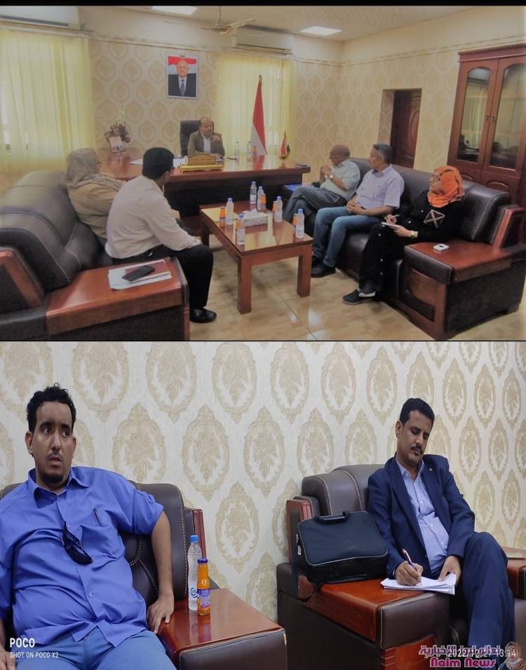 عرمان يلتقي بفريق مركز اليمن لمناصرة العدالة التصالحية المجتمعية