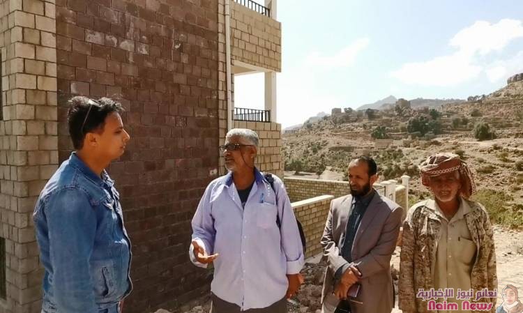 الإعلامي سمير السروري في في زيارة إلى مديرية جحاف 