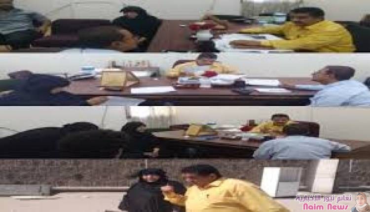 مدير عام مستشفى الأمراض النفسية يستقبل* *مدير منظمة رعايةوحمايةالاطفال بعدن* 