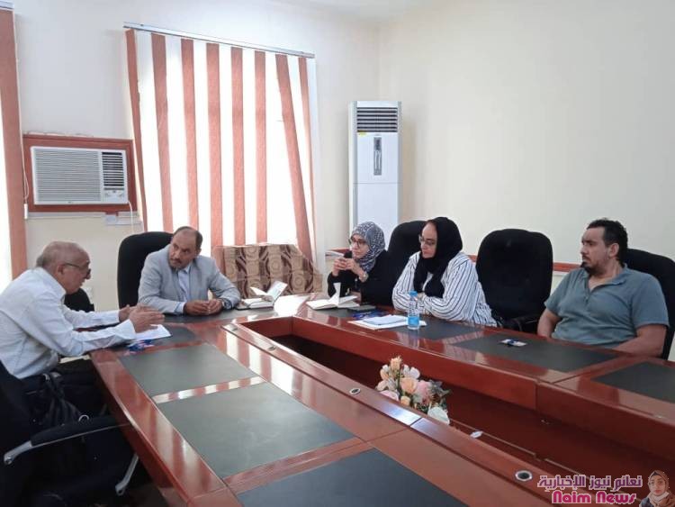 رئيس نيابة استئناف شمال عدن يلتقي ممثلي مركز اليمن لدراسات حقوق الإنسان.