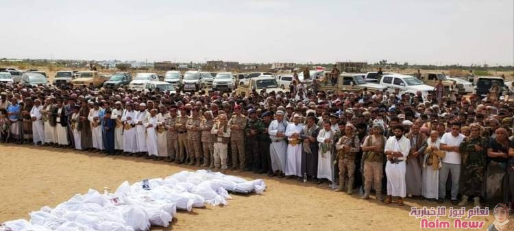 تسليم جثث اسرى متفحمه في مارب