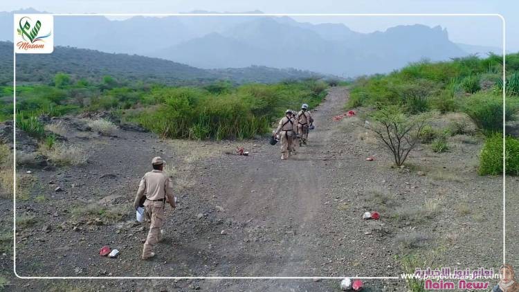 الفريق 18 مسام يؤمن 35 حقل ألغام في قعطبة ويعيد الحياة إليها