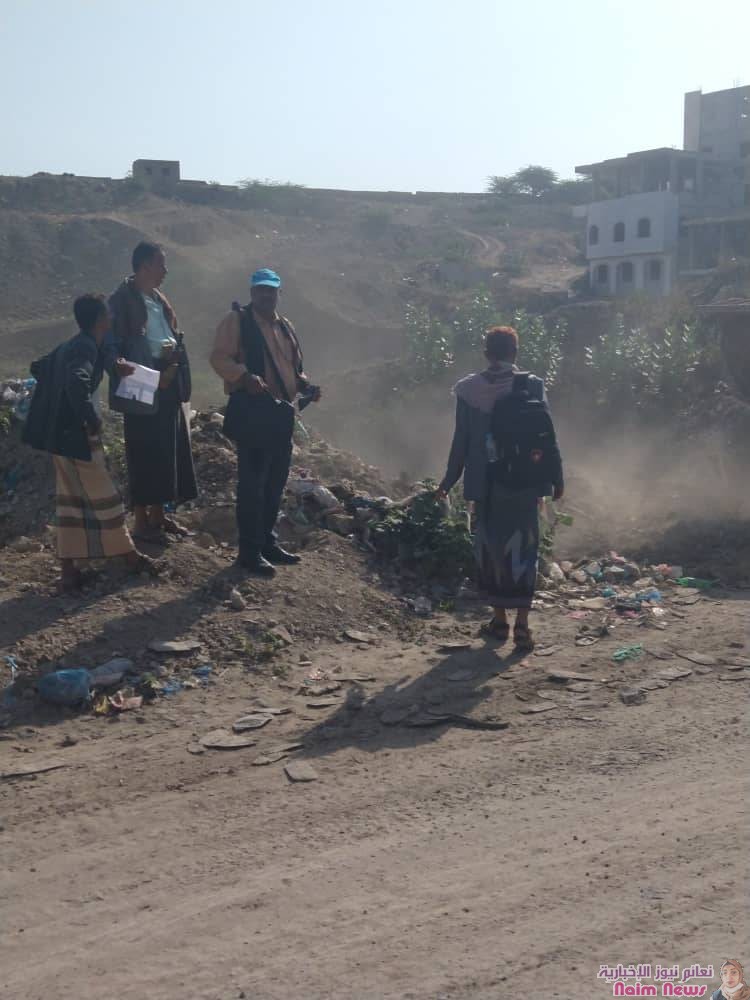 تعز.. تنفيذ المرحلة الثانية من حملة إزالة المخالفات بمديرية التعزية