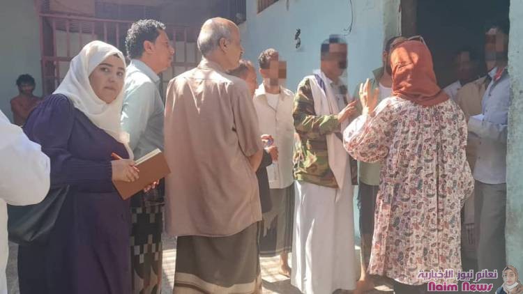اللجنة الوطنية للتحقيق تطلع على أوضاع مرافق البحث الجنائي بتعز وتستمع لعدد من المحتجزين