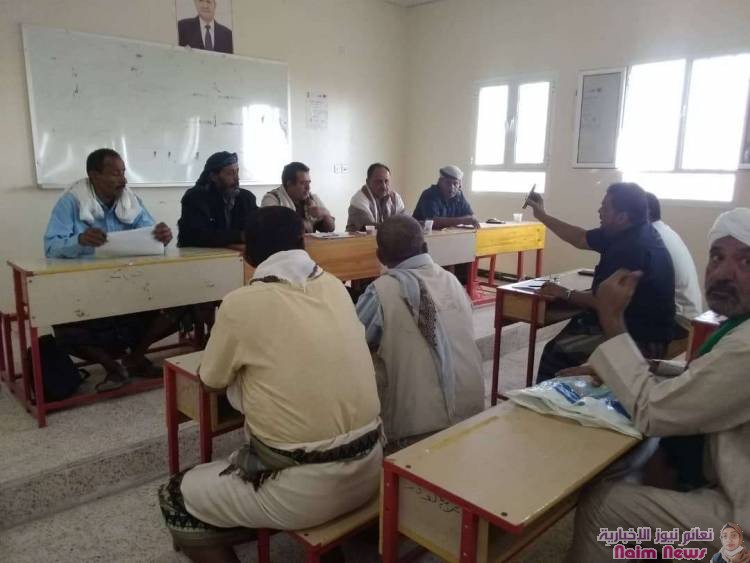 في اول لقاء له .. مدير عام لودر يلتقي باعضاء السلطة المحلية بالمديرية